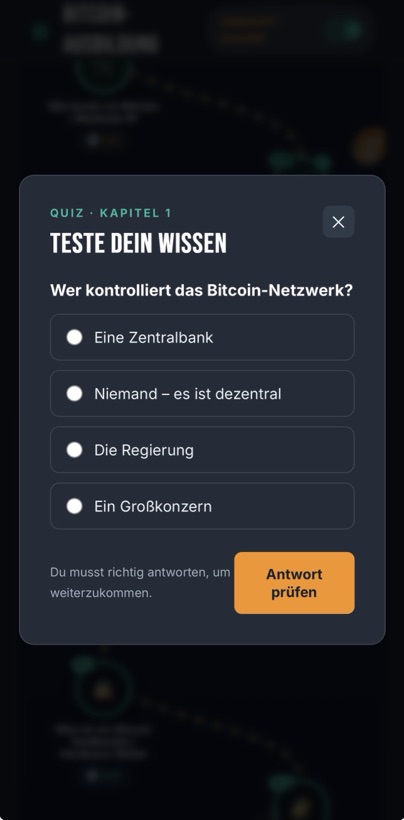 Quiz – Teste dein Wissen